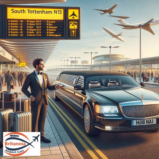 Premium Airport Transfer from Gatwick to South Tottenham N15