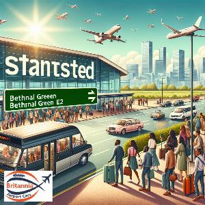 Airport Transfer to Bethnal Green E2 from Stansted Airport