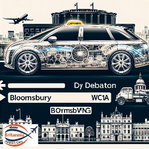 Airport Transfer to Bloomsbury WC1A from Southend Airport