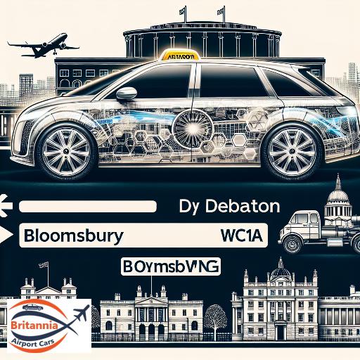 Airport Transfer to Bloomsbury WC1A from Southend Airport