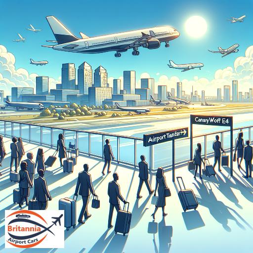Airport Transfer to Canary Wharf E14 from Gatwick Airport