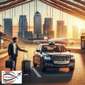 Airport Transfer to Canary Wharf E14 from Heathrow Airport