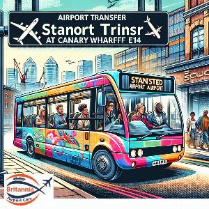 Airport Transfer to Canary Wharf E14 from Stansted Airport