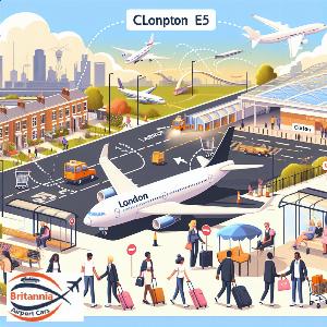 Airport Transfer to Clapton E5 from London City Airport