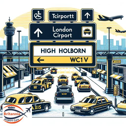 Airport Transfer to High Holborn WC1V from London City Airport Services