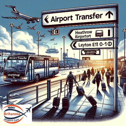 Airport Transfer to Leyton E10 from Heathrow Airport
