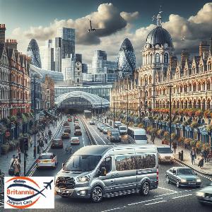 Airport Transfer to N12North Finchley from London City Airport
