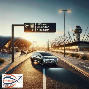 Airport Transfer to N1Islington from London City Airport