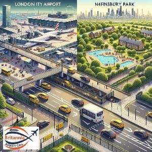 Airport Transfer to N4Finsbury Park from London City Airport