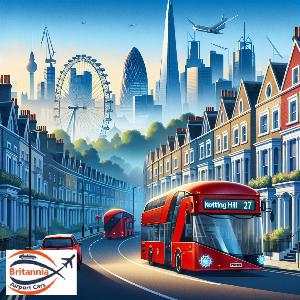 Airport Transfer to Notting Hill w11 from London City Airport