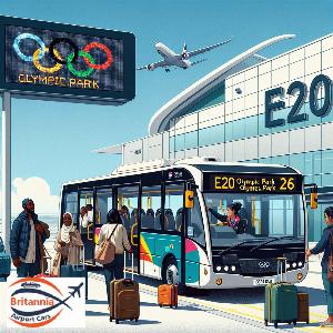 Airport Transfer to Olympic Park E20 from Stansted Airport
