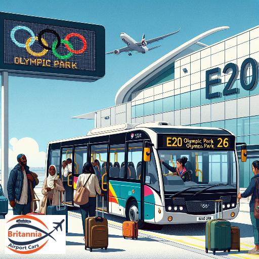 Airport Transfer to Olympic Park E20 from Stansted Airport