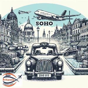 Airport Transfer to Soho w1d from London City Airport