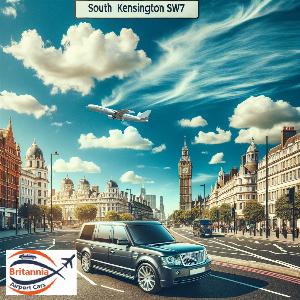 Airport Transfer to South Kensington SW7 from Heathrow Airport