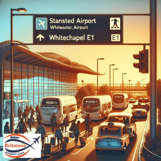Airport Transfer to Whitechapel E1 from Stansted Airport