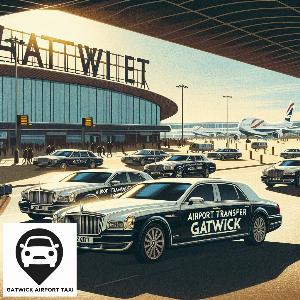 Taxi from Wolverhampton to Gatwick