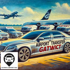 Taxi Gatwick to Friern Barnet