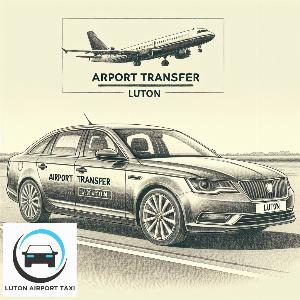 Taxi cost from Luton Airport to Belmont
