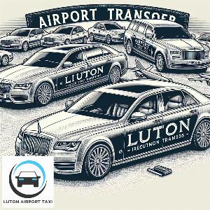 Taxi cost from Luton Airport to Mill Hill