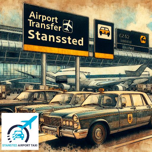 Taxi from Fleet Street to Stansted