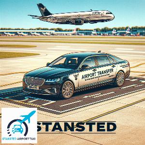 Taxi cost from Stansted Airport to Moorgate