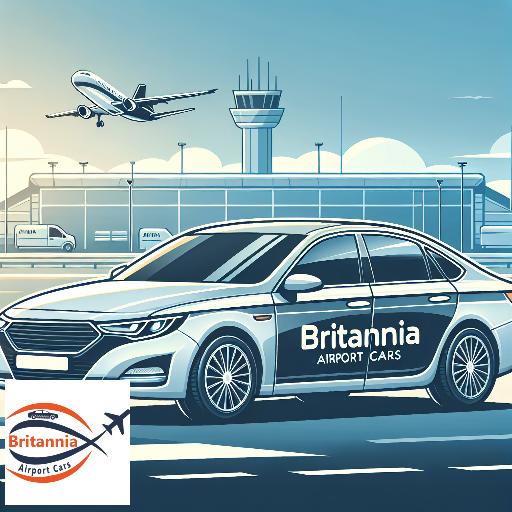 Taxi Transfer from E3 Bow to Luton airport