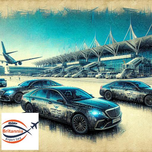 Taxi Transfer from KT14 West Byfleet to Heathrow Airport terminal 4