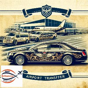 Airport Taxi from W1T Chitty Street to Heathrow Airport