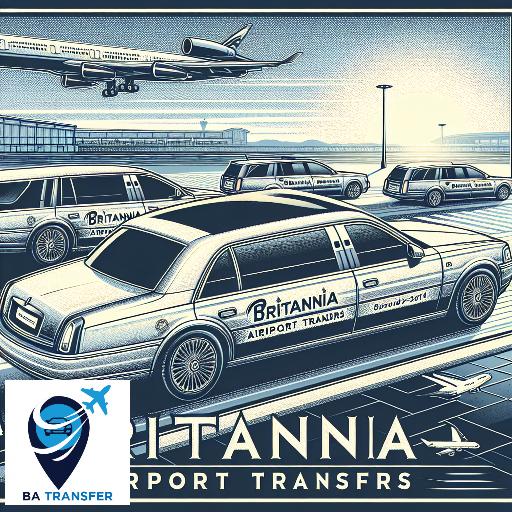 Britannia Taxi London Taxi Transfer Services From RM9 Parsloes Park Dagenham Becontree Castle Green To Heathrow Airport