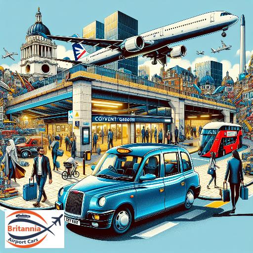 Best Minicab from Gatwick Airport to Covent Garden tube station