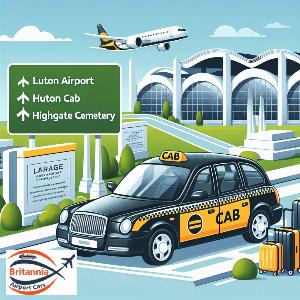 Best offers for Cab from Luton Airport to Highgate Cemetery