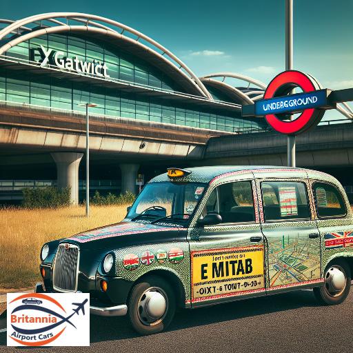 Best offers for Minicab from Gatwick Airport to East IndiaUnderground Tube Station