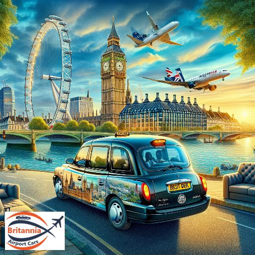 Best offers for Minicab from Stansted Airport to London Marriott Hotel West India Quay