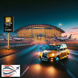 Best Taxi from Heathrow Airport to City View Hotel Stratford