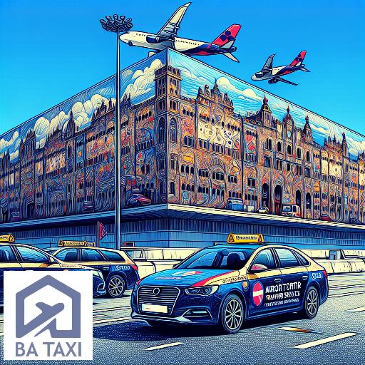 Barcelona London Airport Transfer From SM7 Banstead Little Woodcote Woodmansterne To Stansted Airport