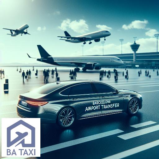 Barcelona London Airport Transfer From BN14 Worthing Goring By Sea Offington To Gatwick Airport