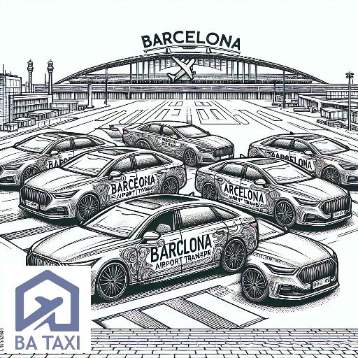 Barcelona London Airport Transfer From TW20 Egham Englefield Green Thorpe To London City Airport