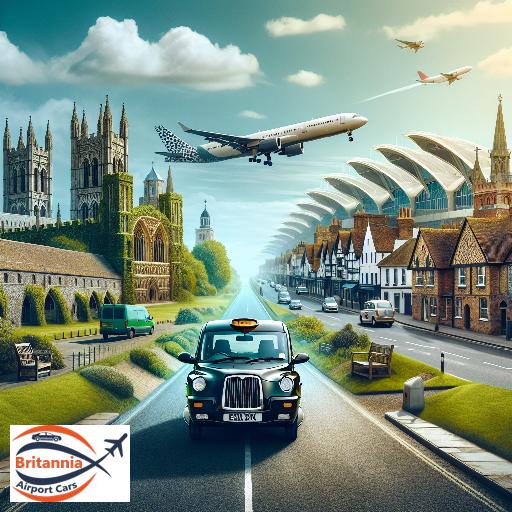Canterbury To Luton Airport Minicab Transfer