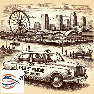 Cheapest Minicab from Gatwick Airport to ibis London Excel Docklands
