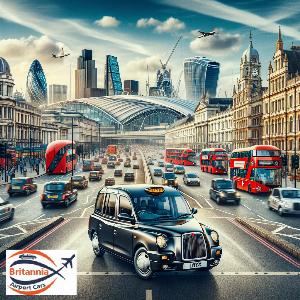 Cheapest Minicab from Heathrow Airport to The Royal London Hospital LONDON