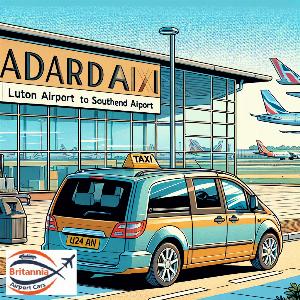 Cheapest Minicab from Luton Airport to Southend Airport SEN
