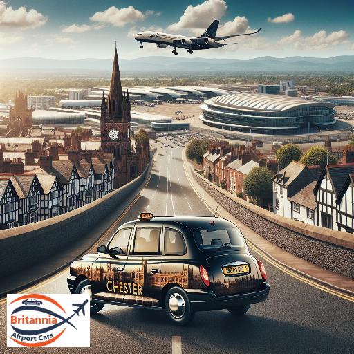 Chester To Heathrow Airport Minicab Transfer