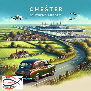 Chester To southend Airport Minicab Transfer