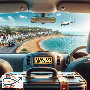 Clacton on Sea To southend Airport Minicab Transfer