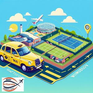 Discounted Cab from Gatwick Airport to Wimbledon Tennis Courts