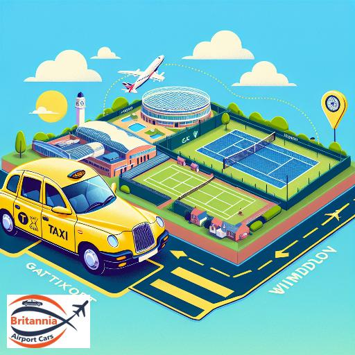 Discounted Cab from Gatwick Airport to Wimbledon Tennis Courts