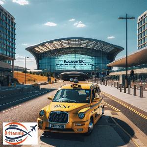 Discounted Taxi from Luton Airport to Radisson Blu Edwardian New Providence Wharf Hotel