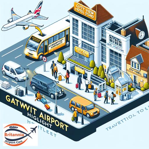 Discounted Transfer from Gatwick Airport to City View Hotel Stratford