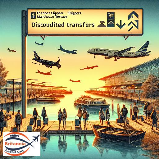 Discounted Transfer from Heathrow Airport to Thames ClippersMasthouse Terrace Pier