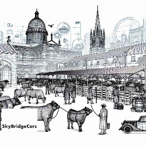 Discovering Britains Historic Cattle Markets and Livestock Fairs by Minicab